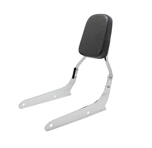 Backrest Sissy Bar + with Luggage Rack Compatible with/Replacement for Honda Spirit VT750 C2 Shadow Phantom 750 Chrome