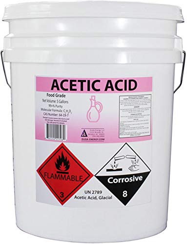 5 Gallon Pail Food Grade Glacial Acetic Acid Vinegar
