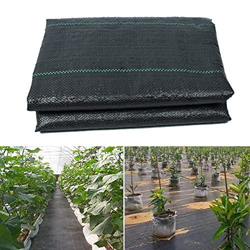 ZIMFANQI 3.3ft X 50ft Weed Barrier Landscape Fabric Garden Ground Cover Heavy Duty Weed Block Gardening Mat for Flower Bed Yard Garden Driveway Pathway