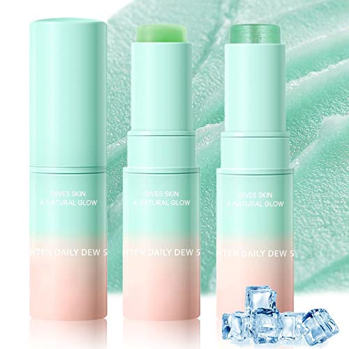 Erinde 2PCS Cooling Moisturizing Multi Balm Stick, Anti-Wrinkle & Hydrate Face Balm Eye Balm, Face Moisturizer Primer Body Hydrating Stick, Reduce Dark Circles and Puffiness, 14g/0.492 oz.