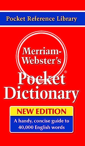 Merriam-Webster's Pocket Dictionary, Newest Edition, (Flexi Paperback) (Pocket Reference Library)