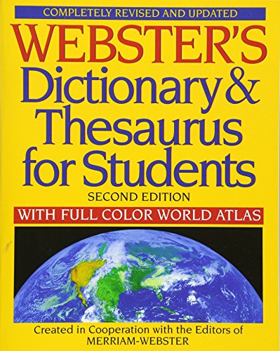 Webster's Dictionary & Thesaurus for Students, Second Edition