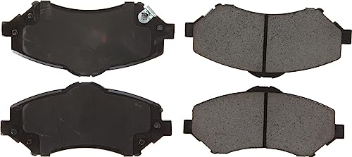 Centric 1105.12730 Posi Quiet Premium Ceramic Disc Brake Pad Set with Shims/Hardware For Select Jeep,Volkswagen,Chrysler and Dodge Model Years
