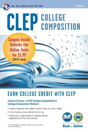 CLEP College Composition Book + Online (CLEP Test Preparation)