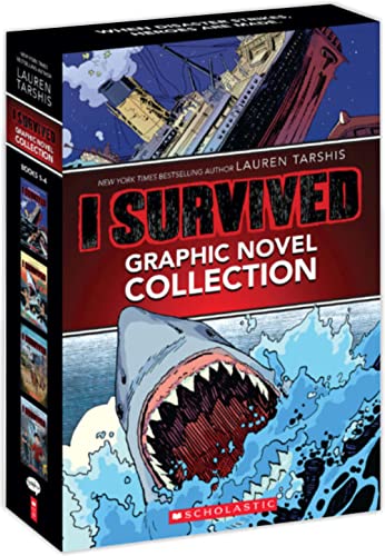 I Survived Graphic Novel Collection Box Set (1-4 books)