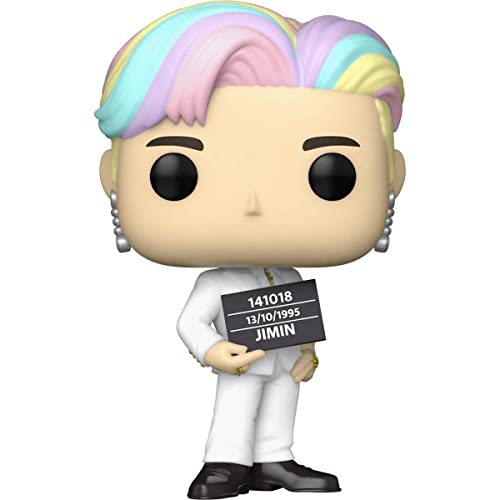POP Rocks: BTS Butter - Jimin Funko Vinyl Figure (Bundled with Compatible Box Protector Case), Multicolored, 3.75 inches