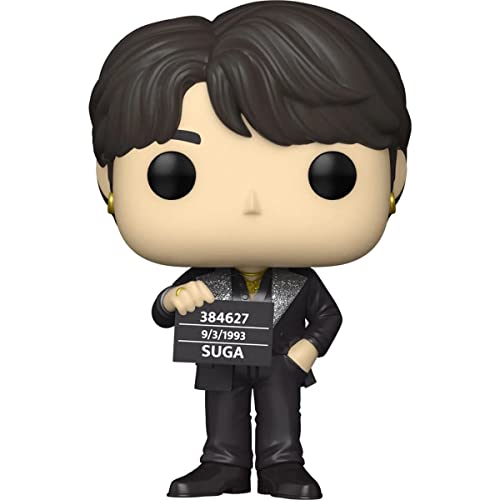 POP Rocks: BTS Butter - Suga Funko Pop! Vinyl Figure (Bundled with Compatible Pop Box Protector Case), Multicolored, 3.75 inches