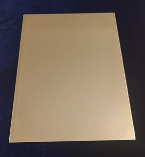 18 Gauge (2 Pack) Mild Steel Sheet matal Plate. 9" x 12"