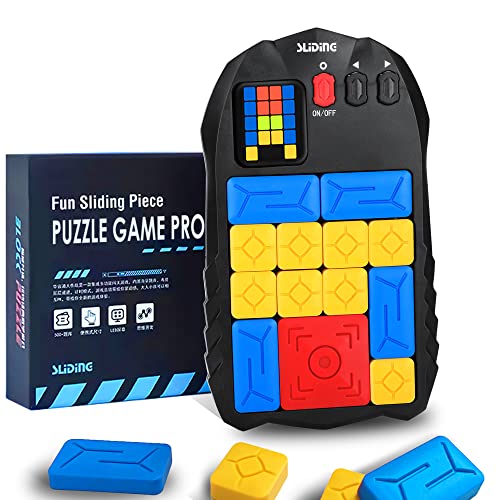 Lagerstroemia Super Slide Games, Puzzle Games - with 500+ Levels, Electronic Brain Games - Travel Fidget Toys, STEM Learning Games, Brain Teaser Puzzle Fun for All Ages (Battery Included)