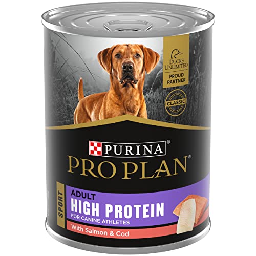Purina Pro Plan Sport High Protein With Salmon & Cod Entre Wet Dog Food - (12) 13 oz. Cans