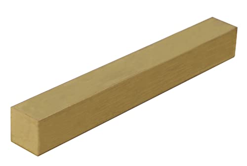 3/4" x 3/4" x 6" C360 Brass Flat Bar 6" Long Solid .750" Flat Mill