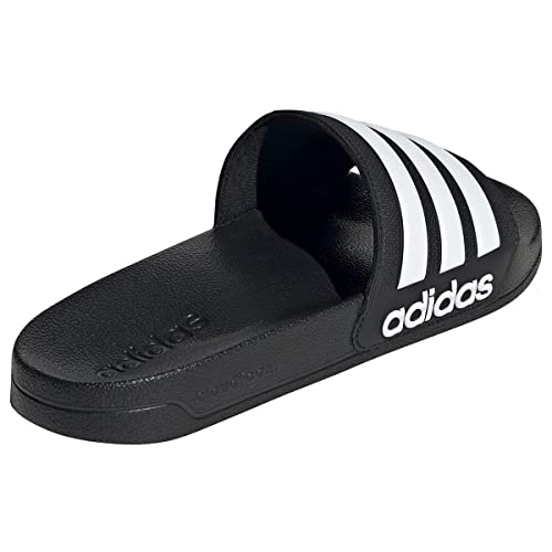 adidas Adult Adilette Shower Core Black/White/Core Black 10