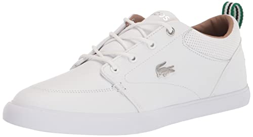 Lacoste Men's Bayliss Sneaker, Deep White, 9 Medium US