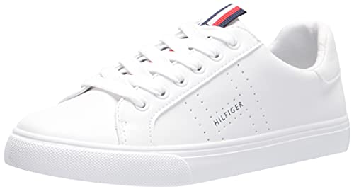 Tommy Hilfiger womens Lamiss Sneaker, White Ii, 8 US