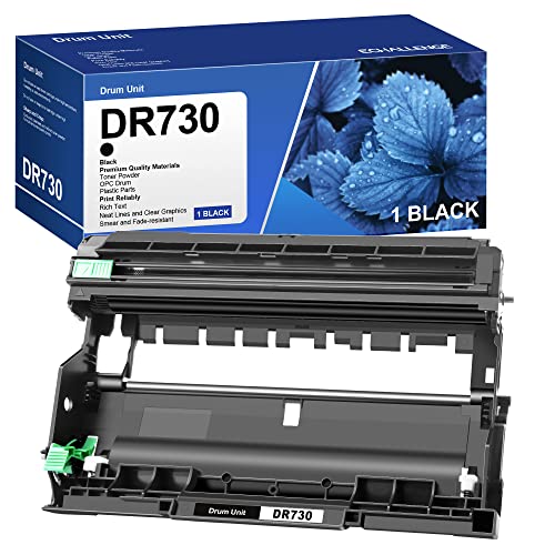 DR730 DR 730 Compatible Drum Unit 1-Pack (NOT Toner) Replacement for Brother DR730 Compatible with HL-L2350DW HL-L2395DW HL-L2390DW HL-L2370DWXL MFC-L2750DW MFC-L2710DW DCP-L2550DW Printer