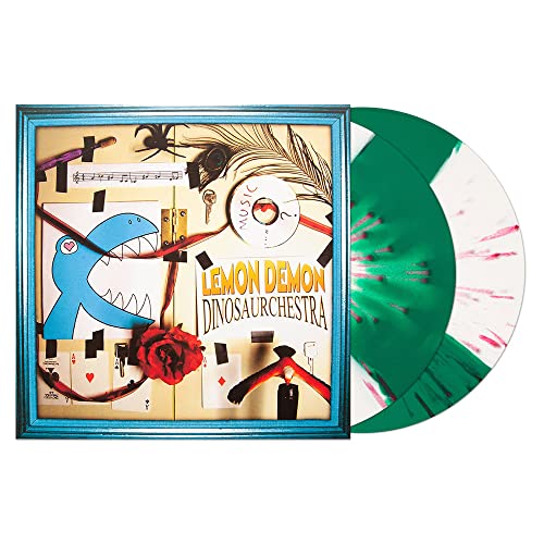 Dinosaurchestra Green & White With Red Vinyl LP