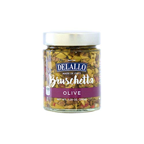 DeLallo Imported Italian Olive Bruschetta 7.05 oz. - 3 pack