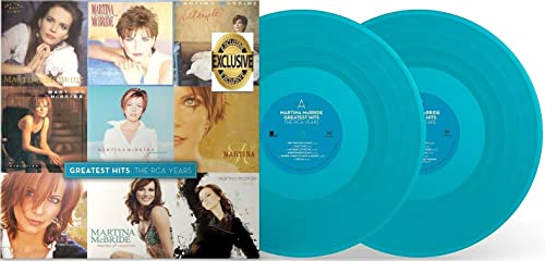 Martina McBride Greatest Hits The RCA Years - Exclusive Limited Edition Sea Blue Vinyl 2LP