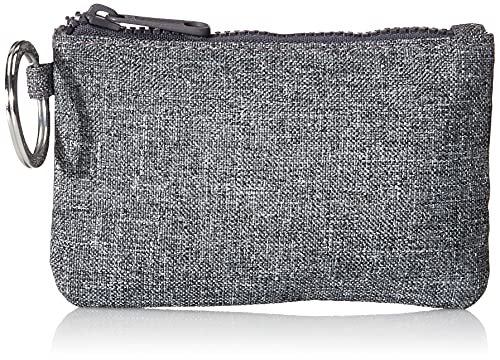 Vera Bradley Women's Recycled Lighten Up Reactive Zip ID Case Wallet, Gray Heather, One Size