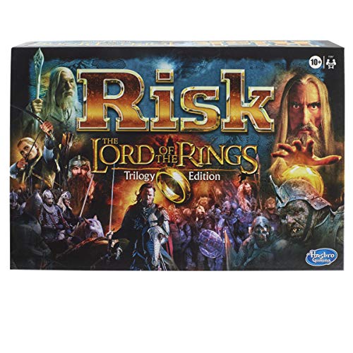 Risk: The Lord of The Rings Trilogy Edition Strategy Family Board Games, Ages 10 and Up, for 2-4 Players (Amazon Exclusive)