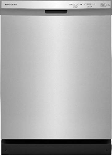 Frigidaire FFCD2418US 24 Inch Built In Full Console Dishwasher with 5 Wash Cycles, 14 Place Settings, in Stainless Steel