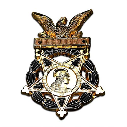 wootall US Army Medal of Honor Replica Badge-WW2 USA USSR Military Badge Medal Collection Order of The Patriotic War Award Souvenir Lapel Pins Copy