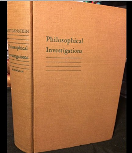 Philosophical Investigations By Ludwig Wittgenstein