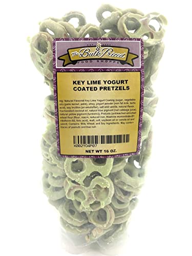 Key Lime Yogurt Pretzels, Bulk (1 lb. Resealable Zip Lock Stand Up Bag)