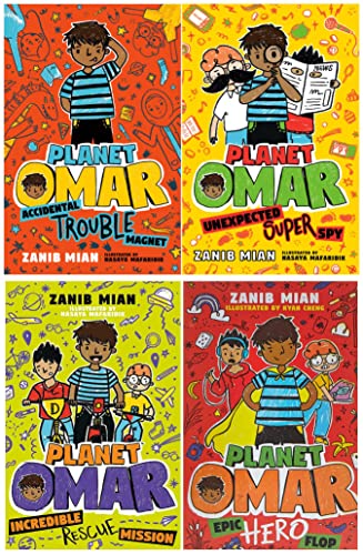 Planet Omar Series 4 Books Set