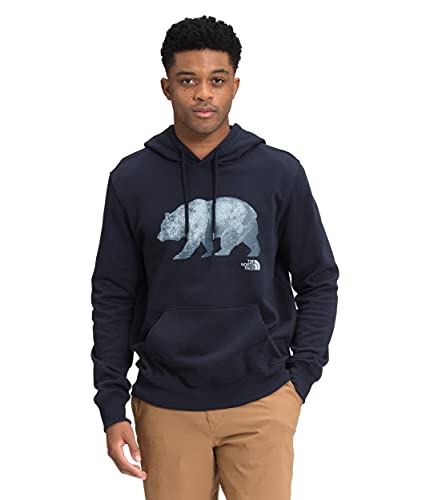 THE NORTH FACE Men's TNF Bear Pullover Hoodie, Aviator Navy (Past Season), Medium