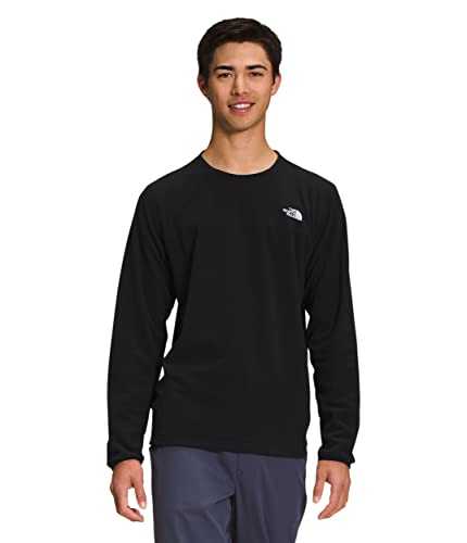 THE NORTH FACE Men's TKA Glacier Crew, TNF Black, Medium