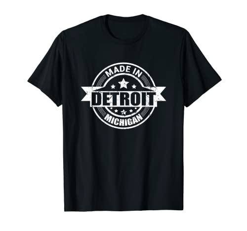 Made in Detroit Michigan T-shirt T-Shirt