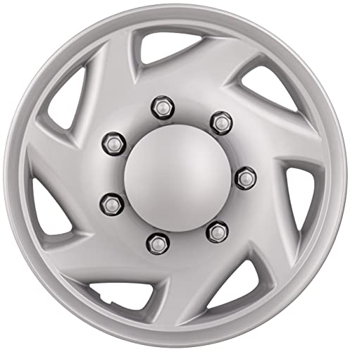 HubStar Hubcap Replacement for Ford Van 1998-2023, Premium Quality Sturdy 16-inch Wheel Cover (1 Piece)