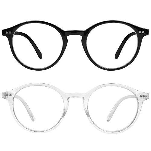 Yogo Vision Blue Light Blocking Glasses For Women Men Vintage Computer Glasses Anti Eyestrain Blue Light Blocker Eyeglasses