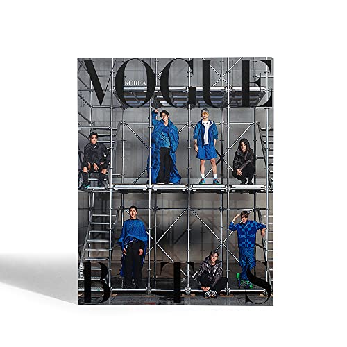 BTS VOGUE KOREA Magazine January 2022 [Cover : BTS / Contents : BTS 105p] (TYPE A)