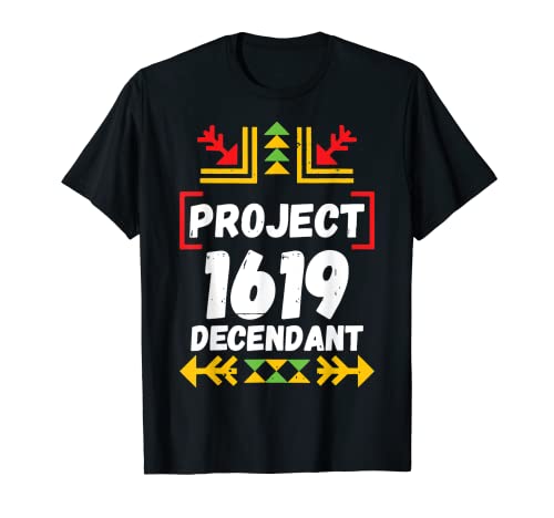 Official 1619 Project Black History Month T-Shirt