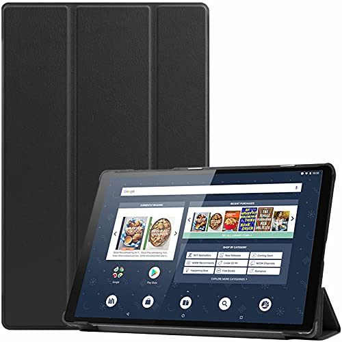 ProCase Protective Case for New Barnes & Noble Nook 10 10.1-inch 2021, Slim Light Cover Trifold Stand Hard Shell Folio Case for Barnes & Noble Nook 10 10.1" HD Tablet 2021 Release -Black