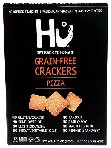 HU KITCHEN Pizza Crackers, 4.25 OZ, Pack of 3