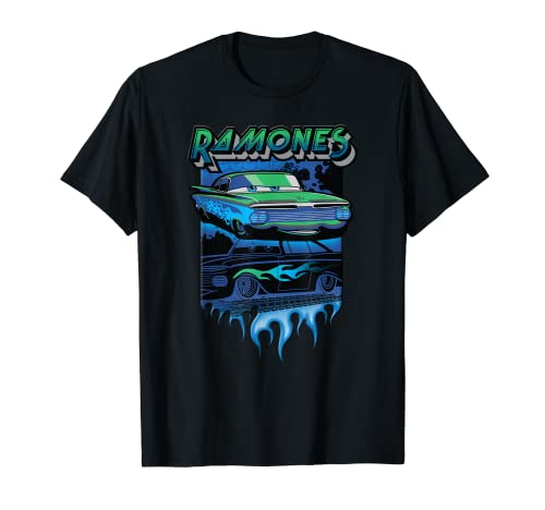 Disney Pixar Cars Ramones Big Flames T-Shirt