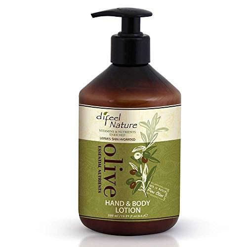 Difeel Olive Oil Hand and Body Lotion 16.9 Ounce