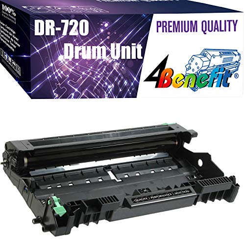(Drum 1-Pack) 4Benefit Compatible DR720 Drum Unit (1xDR-720) for use in TN750 DCP-8110DN DCP-8150DN DCP-8155DN HL-5440D HL-5450DN HL-5470DW HL-5470DWT HL-6180DWT MFC-8510DW Printer