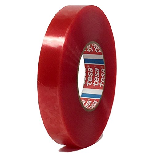 Tesa 4965 Double-Coated Tape with High Shear and Temperature Resistance - 1 inch x 60YD - 1 roll/Order