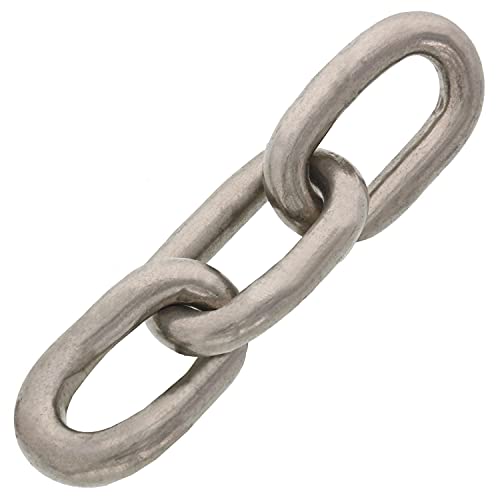 1/2" Type 316, Stainless Steel Chain (Sold Per Foot)