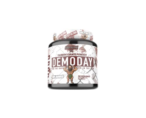 Axe & Sledge Supplements Demo Day Intra-Workout Carbohydrate Powder with Cluster Dextrin, Carb10, Hydromax, & Palatinose, Enhances Performance and Pumps, 30 Servings (Unflavored)