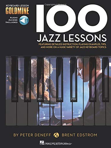 100 Jazz Lessons: Keyboard Lesson Goldmine Series Book/Online Audio