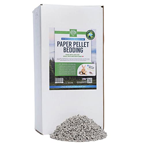 Small Pet Select- Small Animal Pelleted Paper Bedding for Rabbits, Guinea Pigs, and Other Small Animals, 10lb