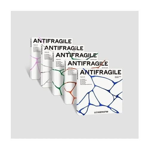 LE SSERAFIM ANTIFRAGILE 2nd Mini Album COMPACT Version CD+Booklet+Photocard+Postcard+Tracking (Random) for Bedroom