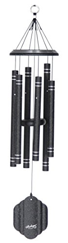 Arabesque by Wind River - 32 inch Onyx Wind Chime for Patio, Backyard, Garden, and Outdoor dcor (Aluminum Chime) Made in The USA