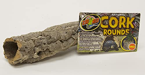 DBDPet All Natural Virgin Small Cork Round or Half-Round for Reptiles - Includes Pro-Tip Guide - Create a Forest in Your Terrarium