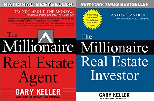 Real Estate 2 books collection set by Gary Keller (The Millionaire Real Estate Agent: It's Not About the Money It's About Being the Best You Can Be & The Millionaire Real Estate Investor)